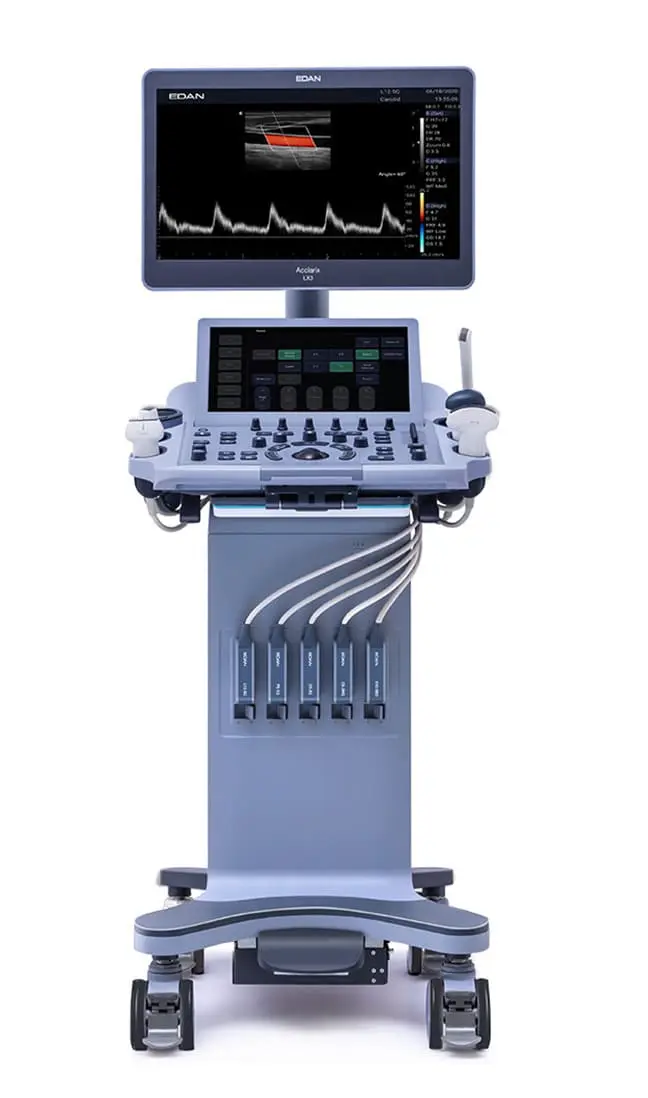 ecografo edan acclarix lx3 color doppler