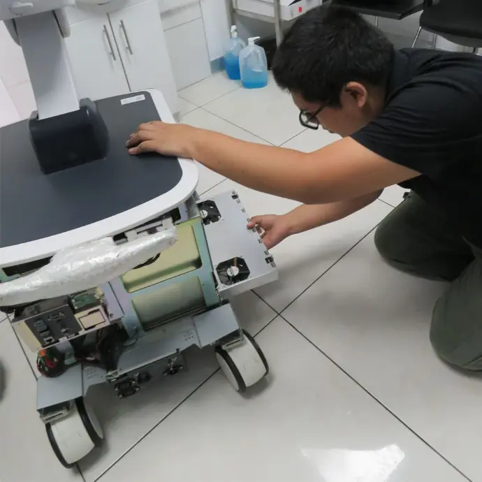 mantenimiento preventico a ecografos y transductores