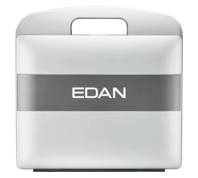 Vista lateral del Edan AX3 resaltando su diseño ligero y portátil