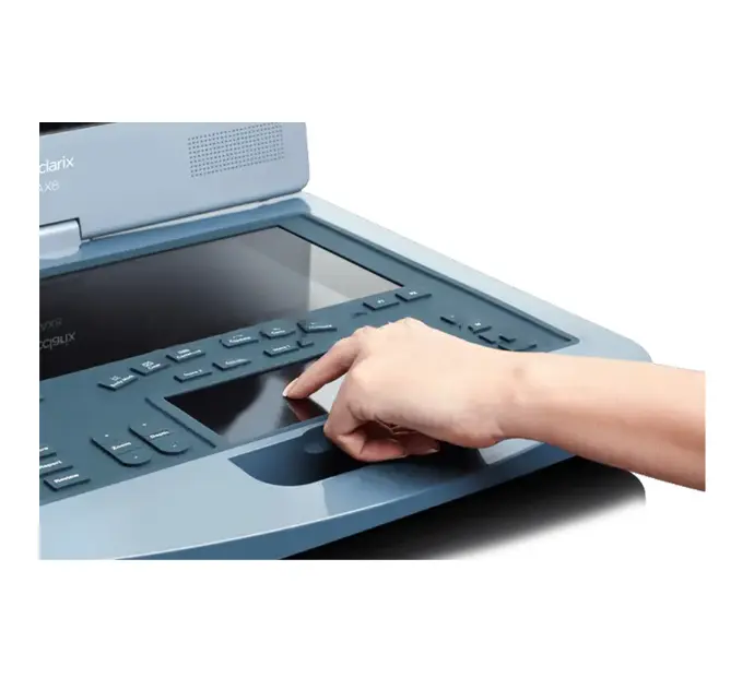 Equipo de ecografía Edan AX8 con doble conector de transductor